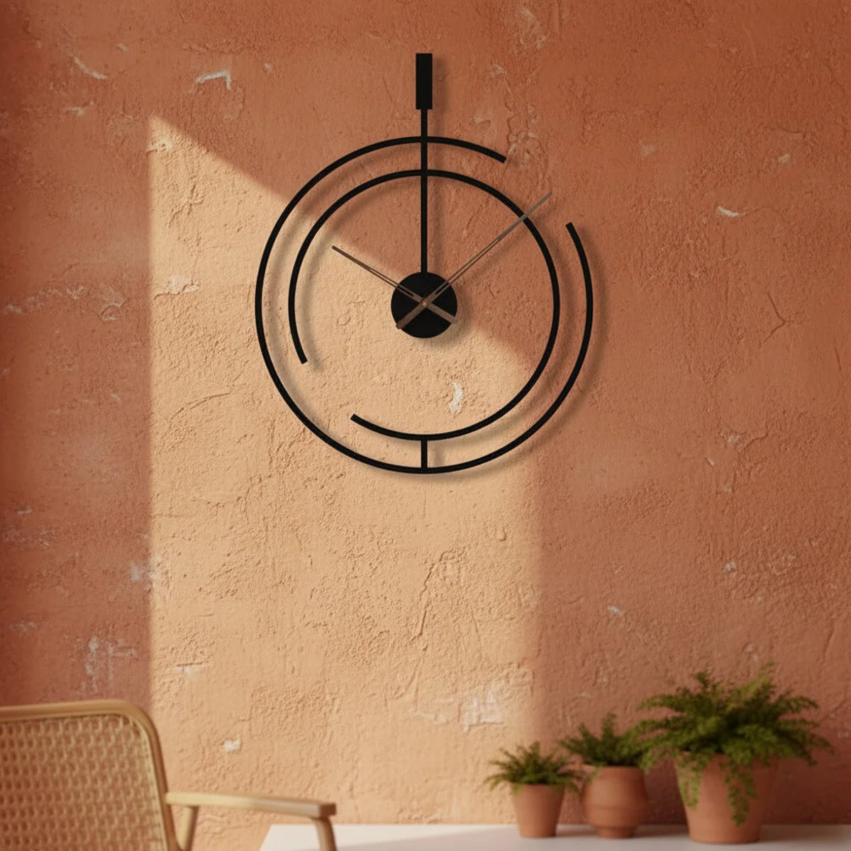 Metal Wall Art Modern Wall Hanging for Bedroom & Home