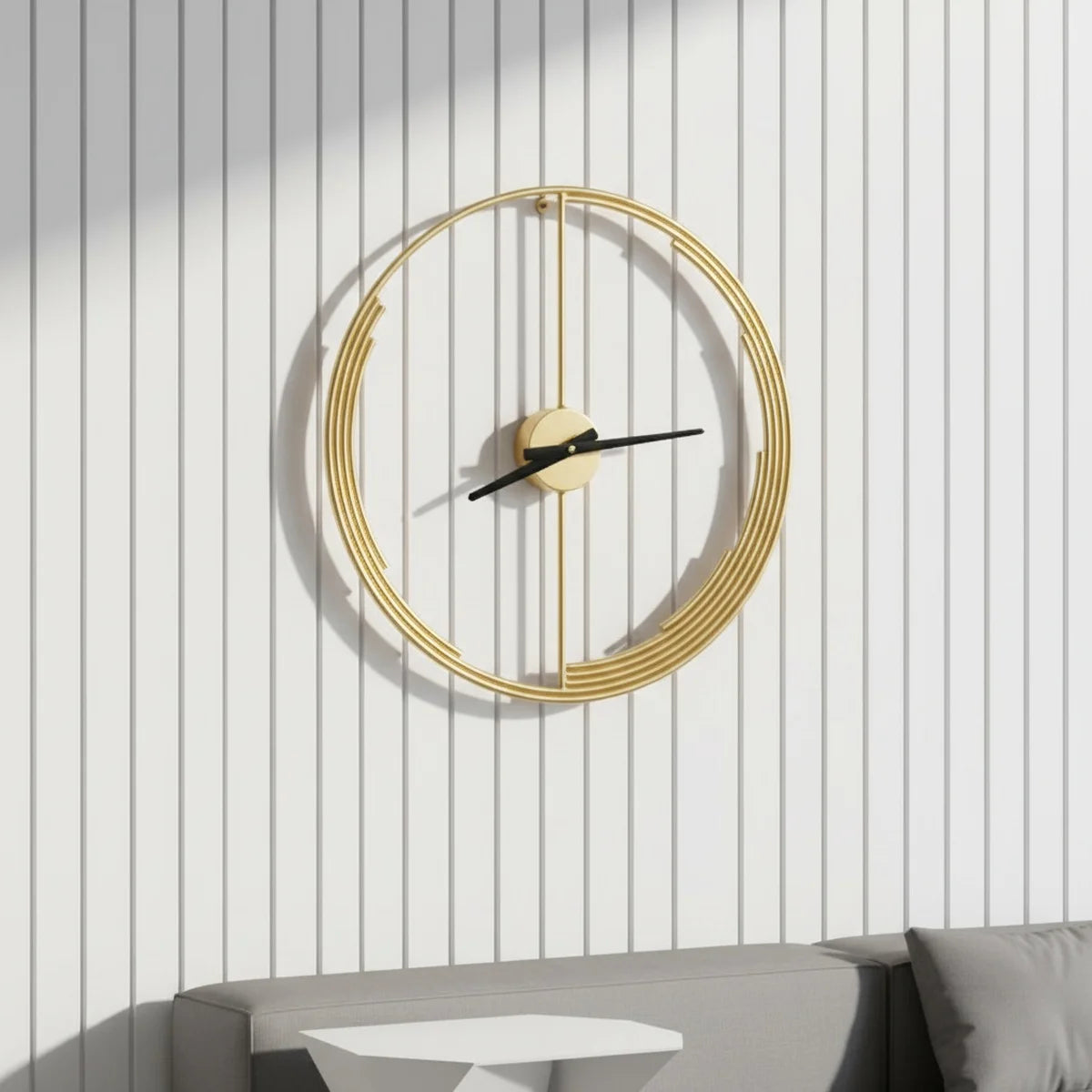 Metal Wall Art Modern Wall Hanging for Bedroom & Home