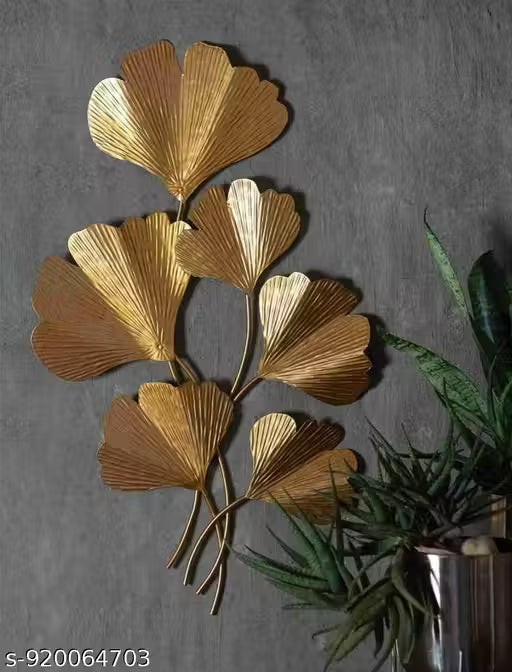 Metal Wall Art Modern Wall Hanging for Bedroom & Home