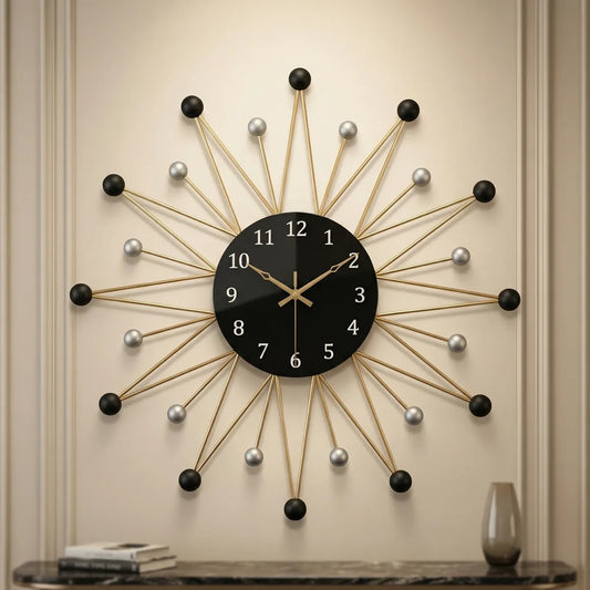 Metal Wall Art Modern Wall Hanging for Bedroom & Home (W-Star)