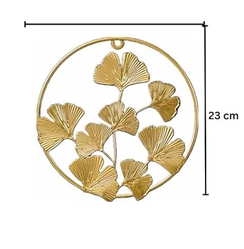 Metal Wall Art Modern Wall Hanging for Bedroom & Home