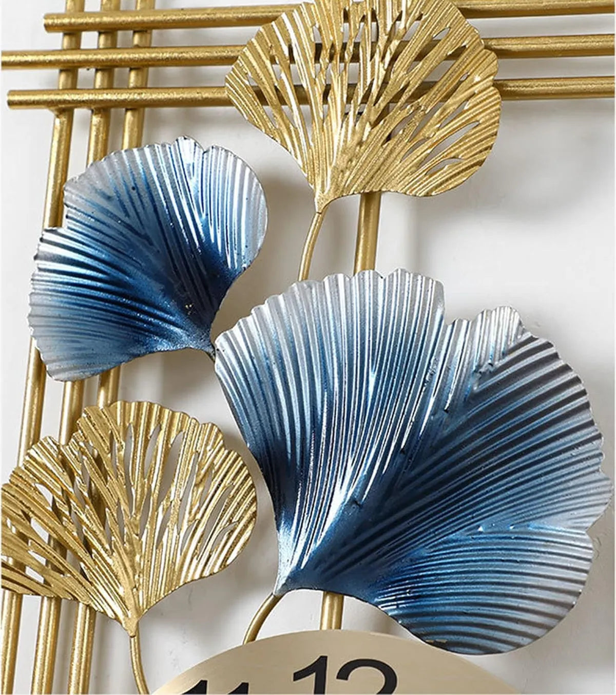 Metal Wall Art Modern Wall Hanging for Bedroom & Home (W-colum)