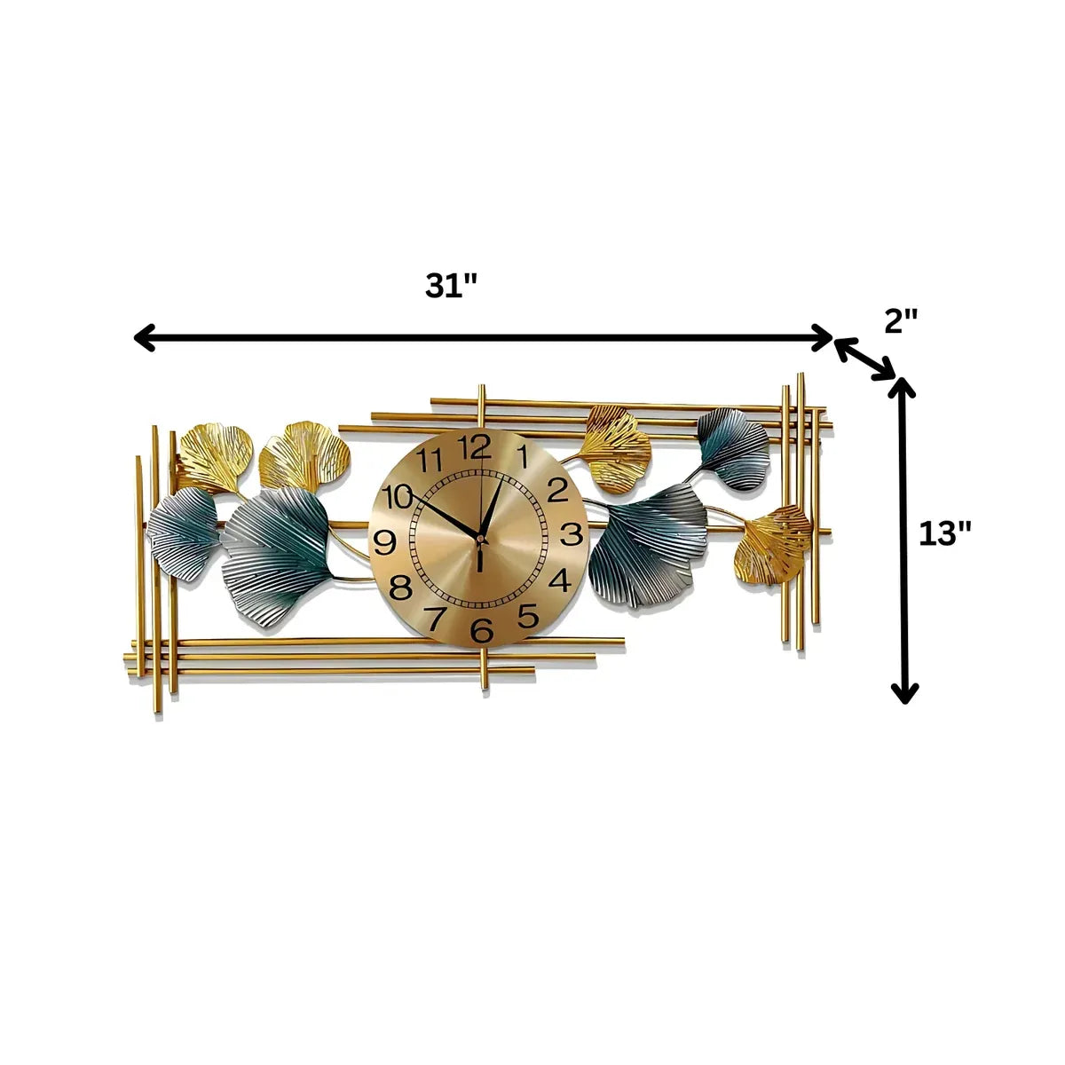 Metal Wall Art Modern Wall Hanging for Bedroom & Home (W-colum)
