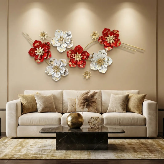Metal Wall Art Modern Wall Hanging for Bedroom & Home (W-USFO)