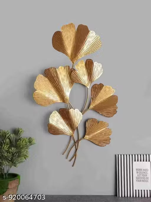 Metal Wall Art Modern Wall Hanging for Bedroom & Home