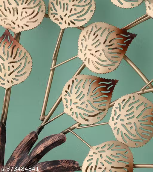 Metal Wall Art Modern Wall Hanging for Bedroom & Home