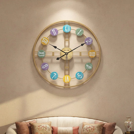 Metal Wall Art Modern Wall Hanging for Bedroom & Home