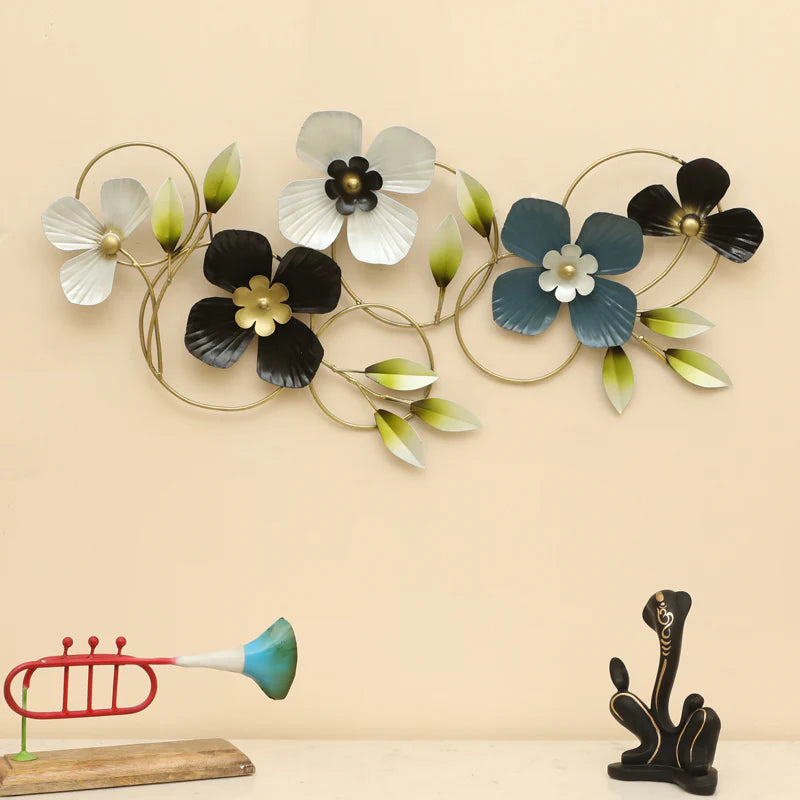 Metal Wall Art Modern Wall Hanging for Bedroom & Home (W-F5)